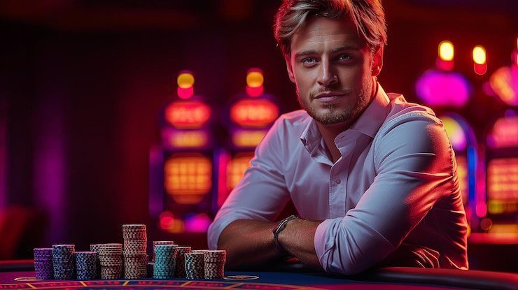 Live roulette dealer at kembang128 slot table
